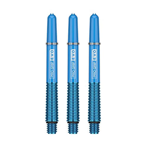 Target Darts Blau Pro Grip Evo Aluminium Dartschäfte Mittel Target Darts Blau Pro Grip Evo Aluminium Dartschäfte Mittel von Target Darts