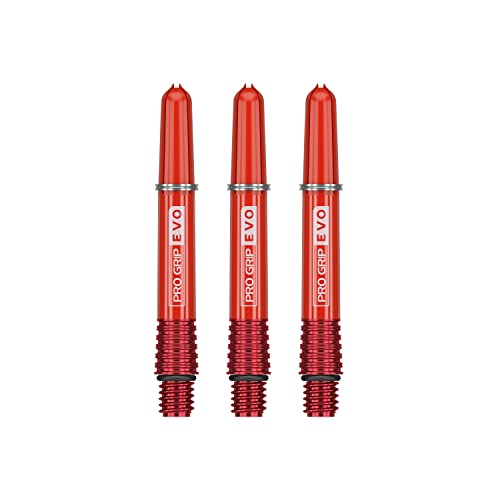 Target Darts Rot Pro Grip Evo Aluminium Dartschäfte Kurz Target Darts Rot Pro Grip Evo Aluminium Dartschäfte Kurz von Target Darts