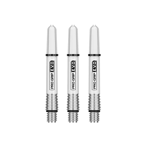Target Darts Silber Pro Grip Evo Aluminium Dartschäfte Kurz Target Darts Silber Pro Grip Evo Aluminium Dartschäfte Kurz von Target Darts