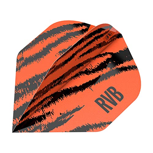 Target Darts Raymond Van Barneveld RVB Messing Orange No.2 Pro Ultra Dart Flights von Target Darts