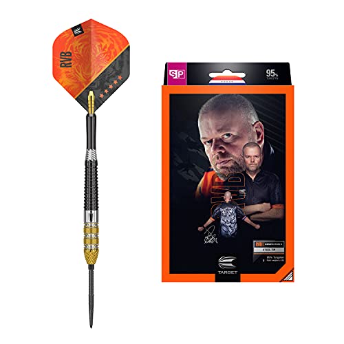 Target Darts - Raymond van Barneveld RVB 95 4. Gen. 95% Wolfram Swiss Point Steeldarts-Set Dartpfeile (23 g) von Target Darts