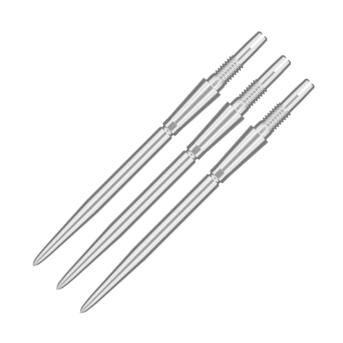 Target Darts Swiss Point Storm Dart Points (3er-Pack Spitzen) 35mm Silber SP – Change Dart Point, Professionelles Dart-Zubehör von Target Darts