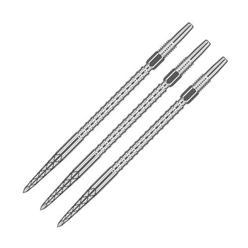 Target Darts Swiss Point DS Dart Points (3 Pack Set of Tips) 26mm, Silber - Change Dart Swiss Point, Profi Dart Zubehör, SP Dart Tip Removal Target Darts Swiss Point DS Dart Points (3 Pack Set of Tips) 26mm, Silber - Change Dart Swiss Point, Profi Dart Zubehör, SP Dart Tip Removal von Target Darts