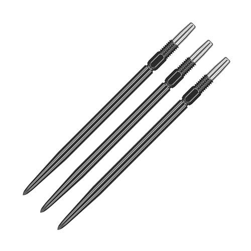 Target Darts Swiss Points, Smooth Swiss Point Dartspitzen (3er Pack Spitzen) 35MM, Schwarz | Wechsel Dartspitzen, Profi Dart Zubehör von Target Darts