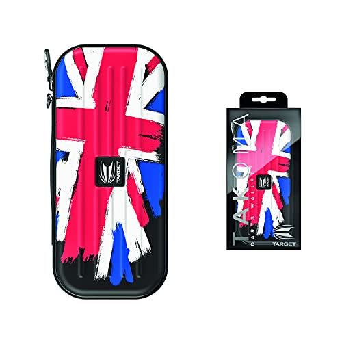 Target Darts Takoma Flag Design Dart Tasche, Großbritannien Flagge, Regulär-1 Set von Target Darts