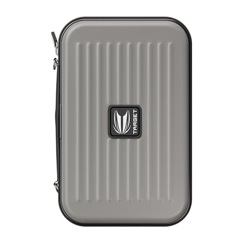 TARGET Darts Takoma XL Darttasche – Darttasche für 6 Darts, schützender Eva-Darthalter mit Doppelreißverschluss-Innentaschen, professionelles Dartzubehör, grau, Taschen-Organizer TARGET Darts Takoma XL Darttasche – Darttasche für 6 Darts, schützender Eva-Darthalter mit Doppelreißverschluss-Innentaschen, professionelles Dartzubehör, grau, Taschen-Organizer von Target Darts