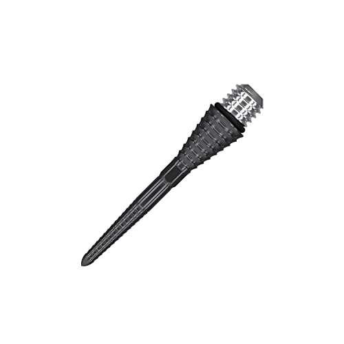 Conversion Point Swiss Point Grooved Black 26mm Darts Points von Target Darts