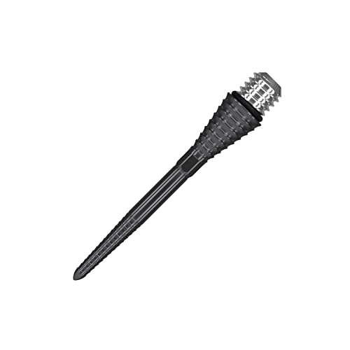 Conversion Point Swiss Point Grooved Black 30mm Darts Points von Target Darts