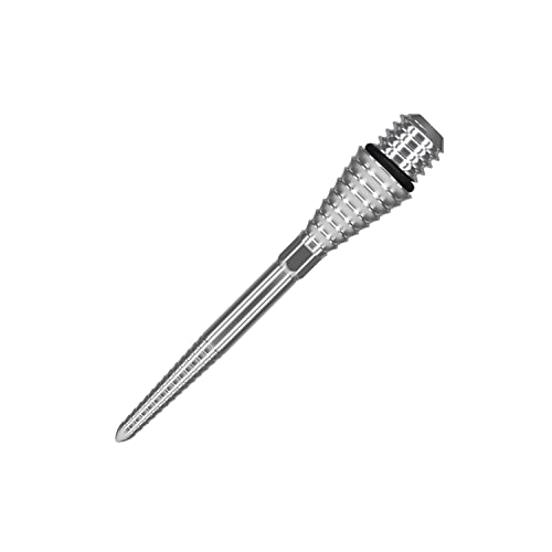 Conversion Point Swiss Point Grooved Silver 30mm Darts Points von Target Darts