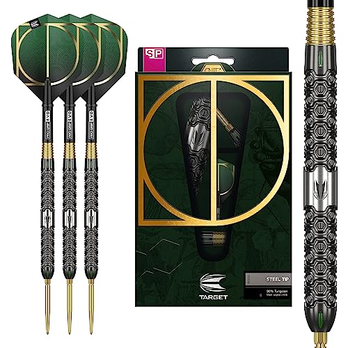 Target Darts Cult 03 90% Wolfram Schweizer Spitze Stahlspitze Darts Set, 22G | Swiss Point Dart Set, Tungsten Barrel, Profi Dart Set, Swiss Point Tool inklusive Target Darts Cult 03 90% Wolfram Schweizer Spitze Stahlspitze Darts Set, 22G | Swiss Point Dart Set, Tungsten Barrel, Profi Dart Set, Swiss Point Tool inklusive von Target Darts