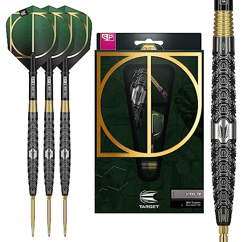 Target Darts Cult 01 90% Wolfram Schweizer Spitze Stahlspitze Darts Set, 23G | Swiss Point Dart Set, Tungsten Barrel, Profi Dart Set, Swiss Point Tool inklusive Target Darts Cult 01 90% Wolfram Schweizer Spitze Stahlspitze Darts Set, 23G | Swiss Point Dart Set, Tungsten Barrel, Profi Dart Set, Swiss Point Tool inklusive von Target Darts