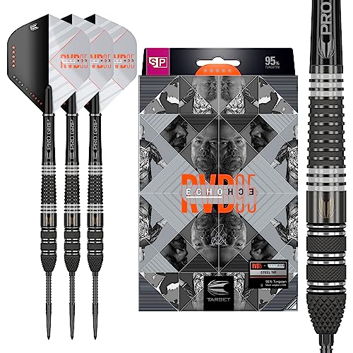 RVB x Echo 25G 95% Tungsten Swiss Point Steel Tip Darts Set RVB x Echo 25G 95% Tungsten Swiss Point Steel Tip Darts Set von Target Darts
