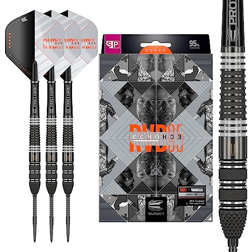 RVB x Echo 25G 95% Tungsten Swiss Point Steel Tip Darts Set von Target Darts