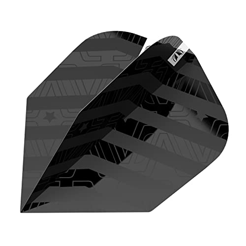 Target Darts Unisex-Adult Rob Cross Black Edition No.6 Dart Flights, Schwarz Target Darts Unisex-Adult Rob Cross Black Edition No.6 Dart Flights, Schwarz von Target Darts