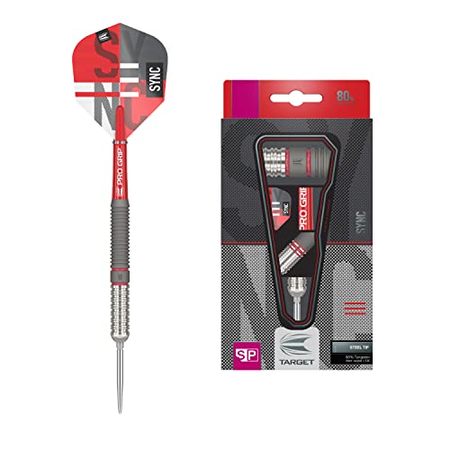 Sync 01 22G 90% Tungsten Swiss Point Steel Tip Darts Set Sync 01 22G 90% Tungsten Swiss Point Steel Tip Darts Set von Target Darts