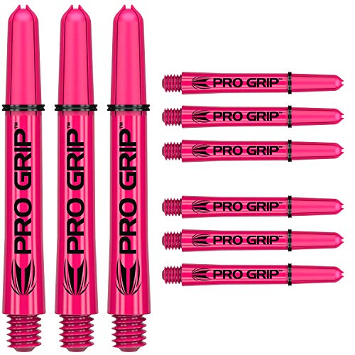 Target - Pro Grip 3er Set - Shaft Pink Short = 34,0mm Target - Pro Grip 3er Set - Shaft Pink Short = 34,0mm von Target Darts