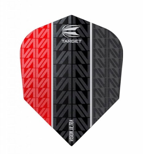 Target darts flights vision ultra red vapor 8 black nº6 von Target Darts