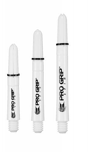 Empire Dart Schaft-Set Kunststoff Pro Grip Spin 3,8 cm Weiß Empire Dart Schaft-Set Kunststoff Pro Grip Spin 3,8 cm Weiß von Target Darts