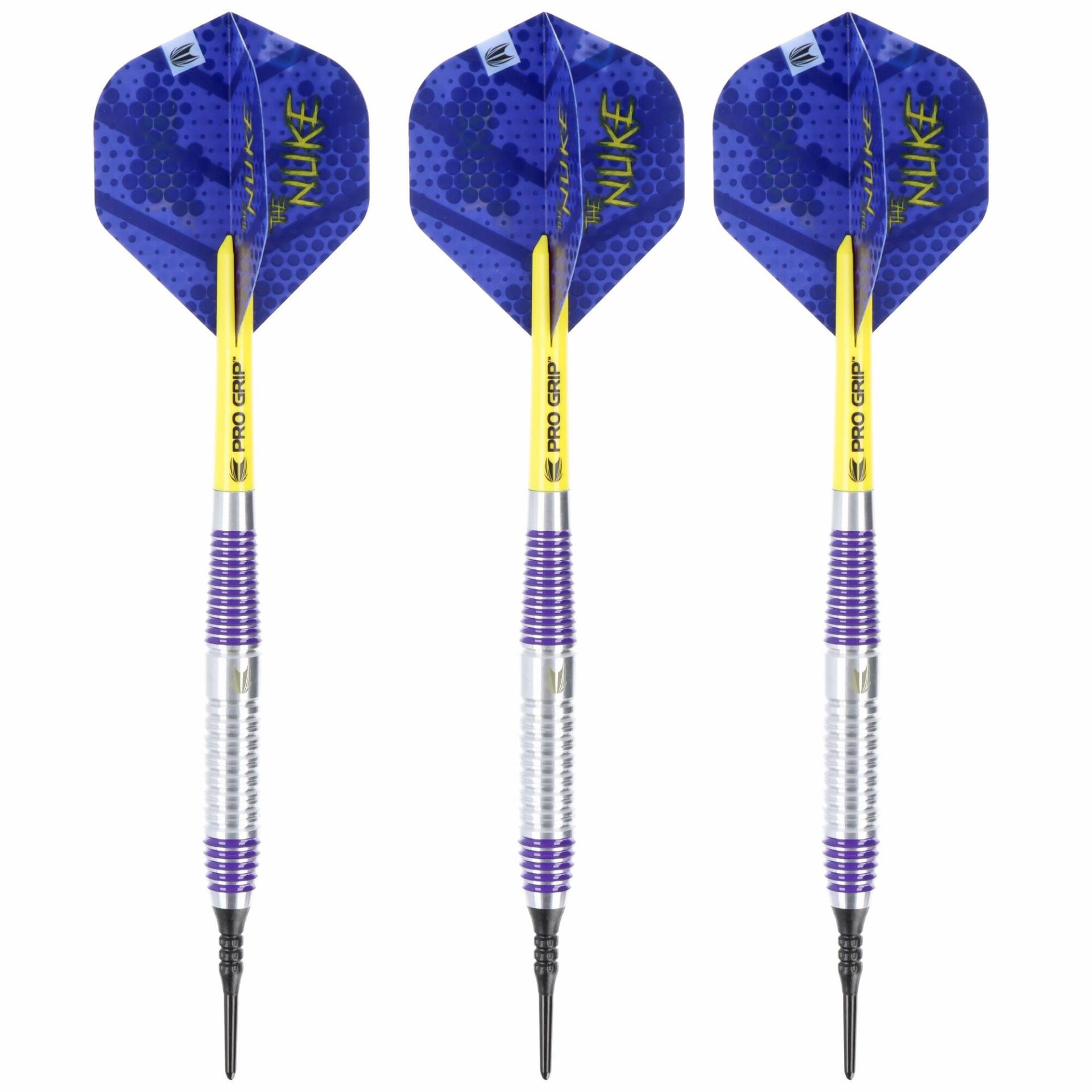 Softdart The Nuke - Luke Littler, silber lila, 19gr Softdart The Nuke - Luke Littler, silber lila, 19gr von Target