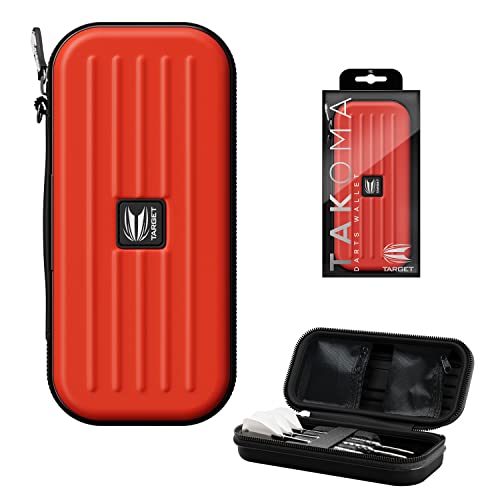 Target Darts Rot Takoma Regular Darts Case - Holds x 1 Satz Darts Brieftasche von Target Darts