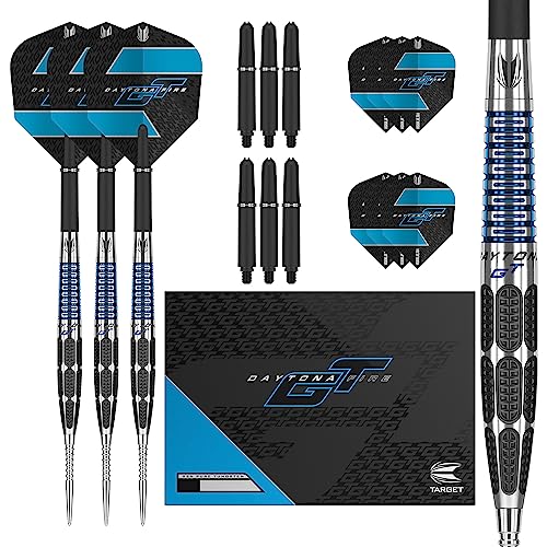 Target Darts Daytona Fire GT01 Dartpfeile-Set, 22 g, 95 % Wolfram, Stahlspitze von Target Darts