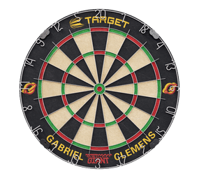 Target Gabriel Clemens Steeldartboard Set Target Gabriel Clemens Steeldartboard Set von Target
