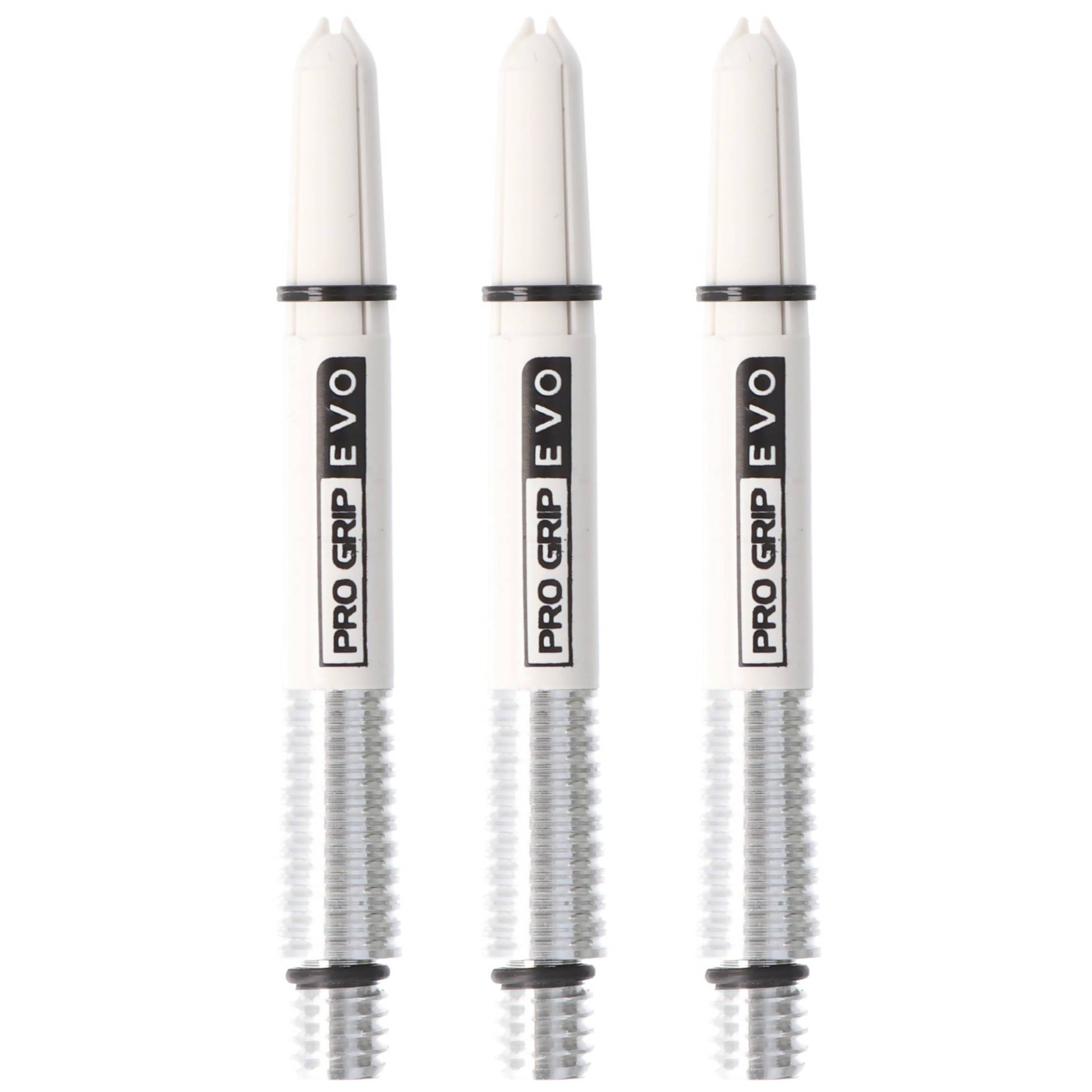 Target PRO GRIP EVO weiß, Schaft silber in Between, 3 Stück Target PRO GRIP EVO weiß, Schaft silber in Between, 3 Stück von Target