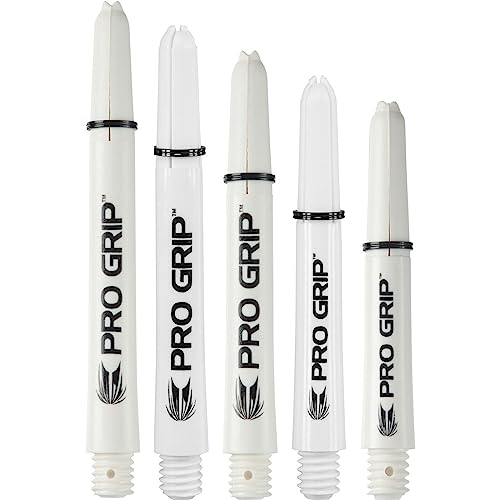 Target Pro Grip Dart Shaft Midi 42mm Weiss 3 Stück Target Pro Grip Dart Shaft Midi 42mm Weiss 3 Stück von Target Darts
