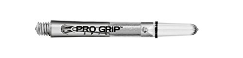 Target Pro Grip Spin Shafts Medium Transparent, 3 Stück Target Pro Grip Spin Shafts Medium Transparent, 3 Stück von Target Darts