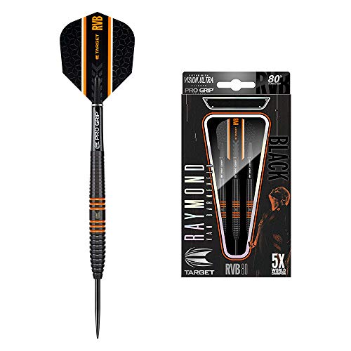 Target Darts Raymond van Barneveld RVB 80 Schwarzes 26G 80% Wolfram Steeldarts-Set Dartpfeile Target Darts Raymond van Barneveld RVB 80 Schwarzes 26G 80% Wolfram Steeldarts-Set Dartpfeile von Target Darts