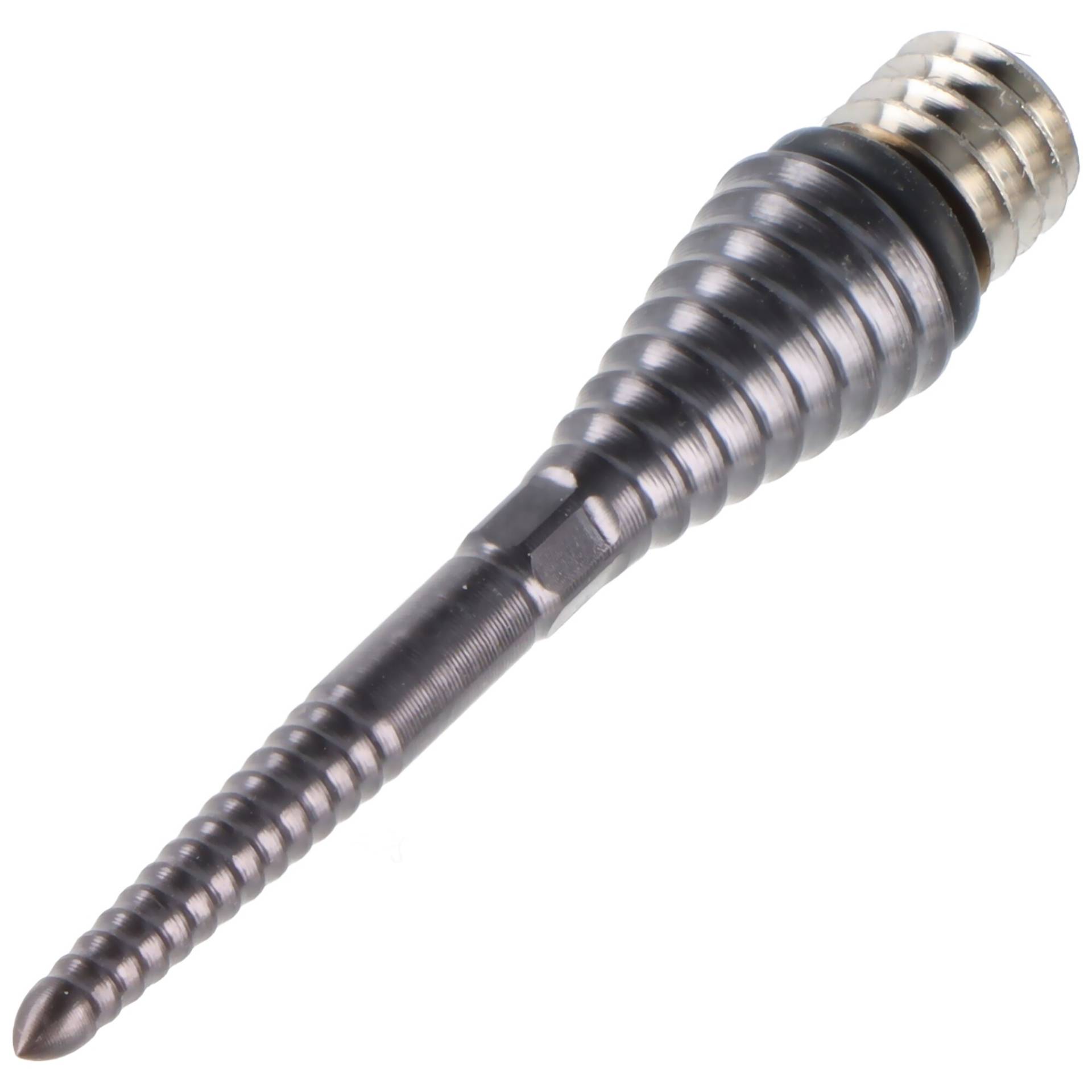 Titanium Grooved Converter Swiss Point, Steeldartspitzen, schwarz, 26mm Titanium Grooved Converter Swiss Point, Steeldartspitzen, schwarz, 26mm von Target