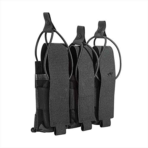 Tasmanian Tiger TT 3 SGL Mag Pouch MP7 Molle Kompatibles Magazin-Taschen Set für 3 mal 30 Schuss Magazine, Schwarz Tasmanian Tiger TT 3 SGL Mag Pouch MP7 Molle Kompatibles Magazin-Taschen Set für 3 mal 30 Schuss Magazine, Schwarz von Tasmanian Tiger
