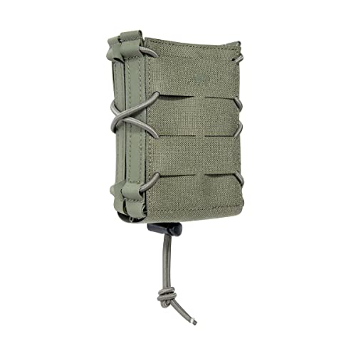 Tasmanian Tiger TT DBL Mag Pouch MCL offene Magazin-Tasche für 2 Magazine mit Bungee-Cord und Molle System, Oliv von Tasmanian Tiger