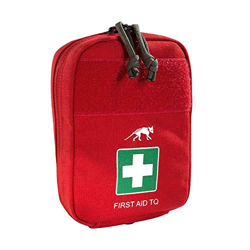 Tasmanian Tiger TT First Aid TQ Erste Hilfe Tasche, red, 16 x 12 x 4 cm - mit praktischem Molle-System und Klettfläche von Tasmanian Tiger