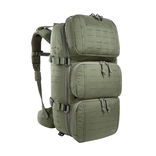 Tasmanian Tiger TT Modular Combat Pack 24 SL größenverstellbarer Militär Tages-Rucksack, Daypack mit Organizer und vielen Fächern, Molle-kompatibel; Oliv Tasmanian Tiger TT Modular Combat Pack 24 SL größenverstellbarer Militär Tages-Rucksack, Daypack mit Organizer und vielen Fächern, Molle-kompatibel; Oliv von Tasmanian Tiger