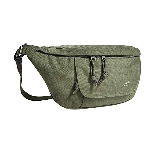 Tasmanian Tiger TT Modular Hip Bag II Taktische universelle Hüft-Tasche mit 5 Litern Volumen, DREI RV-Fächern und Molle-Klett Panel, Gürtel-Tasche für Einsatz, Sport, Trekking, Outdoor, Oliv von Tasmanian Tiger