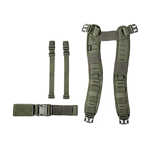 Tasmanian Tiger TT Rig Adapter Set für Verbindung von TT Assault Pack 12 Rucksack und TT Chest Rig MK2, Oliv von Tasmanian Tiger