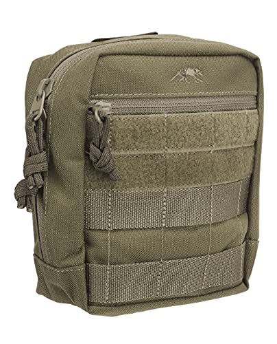 Tasmanian Tiger TT Tac Pouch 6 Modulare Universal Zusatz-Tasche, 17 x 15 x 7 cm, Molle-Kompatibel für EDC, Erste Hilfe oder Werkzeug Khaki von Tasmanian Tiger