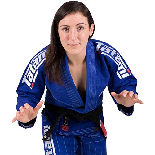 Tatami Fightwear Damen Estilo 6.0 blau & weiß – F1 von Tatami Fightwear