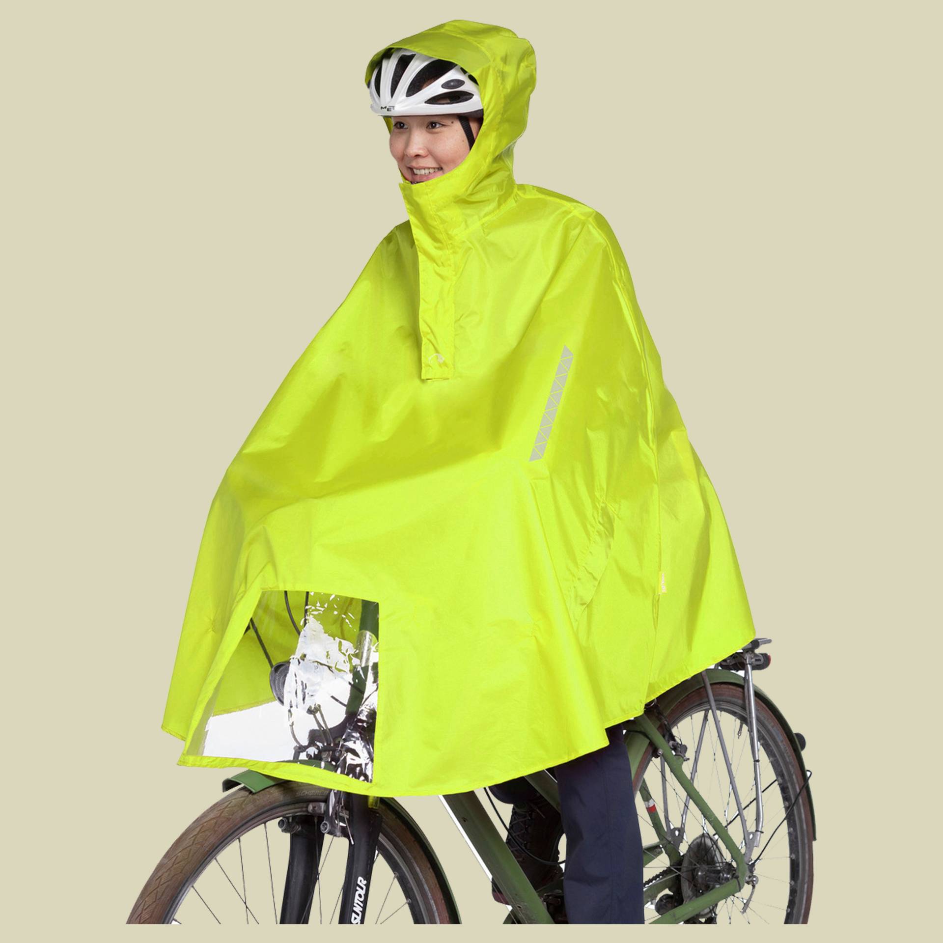 Bike Poncho Größe S Farbe safety yellow Bike Poncho Größe S Farbe safety yellow von Tatonka