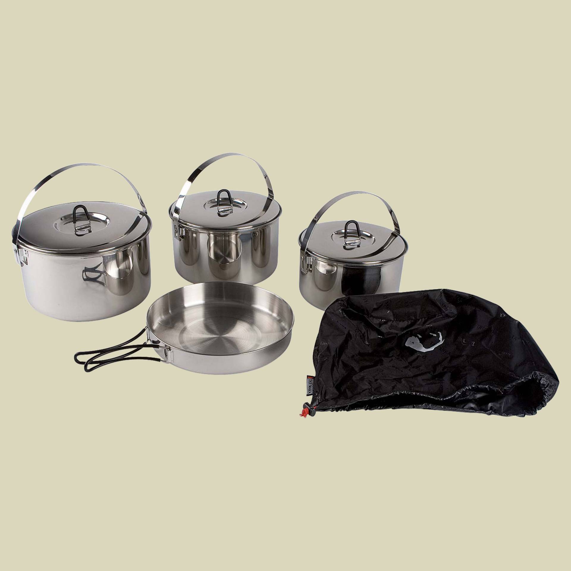 Family Cook Set L 26 x 15 cm Edelstahl Family Cook Set L 26 x 15 cm Edelstahl von Tatonka