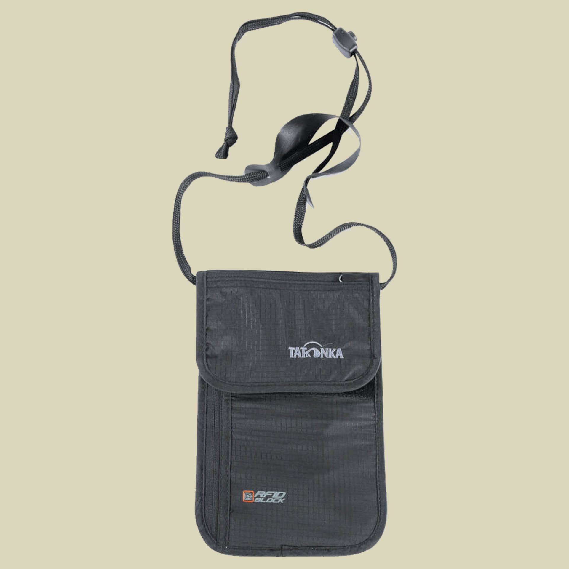 Skin Neck Pouch RFID B one size schwarz - black Skin Neck Pouch RFID B one size schwarz - black von Tatonka