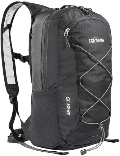 Tatonka Fahrradrucksack Baix 15L - Kleiner, leichter Outdoor-Rucksack mit Helmhalterung und 15 Liter Volumen - Damen und Herren (black) Tatonka Fahrradrucksack Baix 15L - Kleiner, leichter Outdoor-Rucksack mit Helmhalterung und 15 Liter Volumen - Damen und Herren (black) von Tatonka
