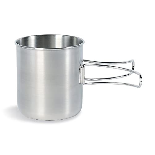 Tatonka Becher Handle Mug 600 ml - Tasse aus rostfreiem Edelstahl - Mit Klappgriffen und Volumenskalierung - kompatibel mit Nalgene Weithals 1L Tatonka Becher Handle Mug 600 ml - Tasse aus rostfreiem Edelstahl - Mit Klappgriffen und Volumenskalierung - kompatibel mit Nalgene Weithals 1L von Tatonka