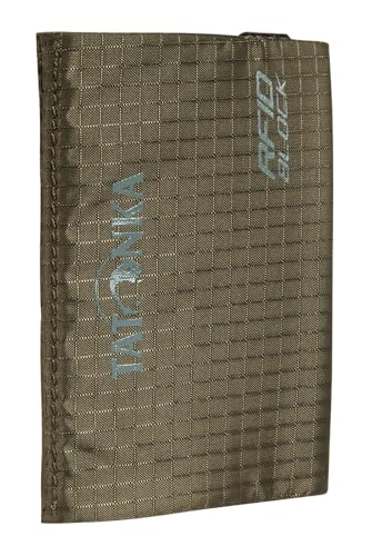 Tatonka Card Holder RFID B - Kreditkarten-Etui mit RFID Blocker - TÜV geprüft - Platz für mindestens 4 Kreditkarten - Schützt vor Datendiebstahl - 9,5 x 6 cm - oliv Tatonka Card Holder RFID B - Kreditkarten-Etui mit RFID Blocker - TÜV geprüft - Platz für mindestens 4 Kreditkarten - Schützt vor Datendiebstahl - 9,5 x 6 cm - oliv von Tatonka