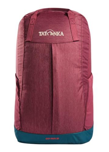 Tatonka Rucksack City Pack 20l - Leichter Daypack aus recycelten Materialien - 20 Liter Volumen (bordeaux red) Tatonka Rucksack City Pack 20l - Leichter Daypack aus recycelten Materialien - 20 Liter Volumen (bordeaux red) von Tatonka