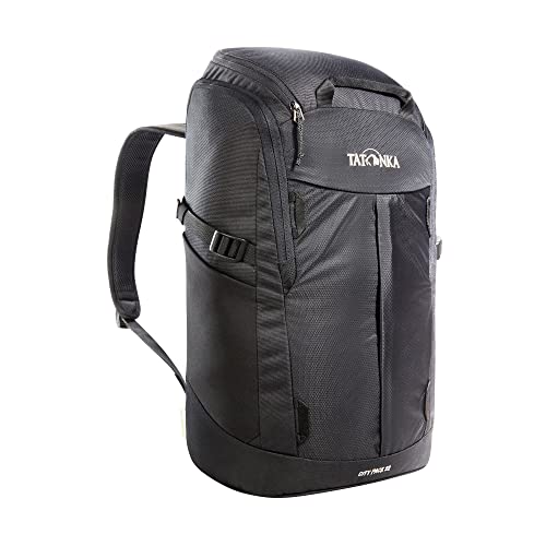 Tatonka Rucksack City Pack 22l - Daypack mit Laptop-Fach und großer Öffnung - aus recycelten Materialien - 22 Liter Volumen (black) Tatonka Rucksack City Pack 22l - Daypack mit Laptop-Fach und großer Öffnung - aus recycelten Materialien - 22 Liter Volumen (black) von Tatonka
