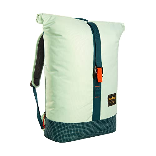 Tatonka 1661 Daypack City Rolltop 27l - PFC-freier Kurierrucksack aus recycelten Materialien - Mit Laptopfach, Lighter Green Tatonka 1661 Daypack City Rolltop 27l - PFC-freier Kurierrucksack aus recycelten Materialien - Mit Laptopfach, Lighter Green von Tatonka