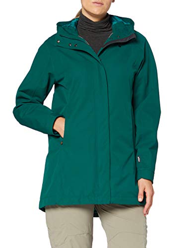 Tatonka Damen Jons W's Hooded Coat Mantel, Teal Green, Women von Tatonka