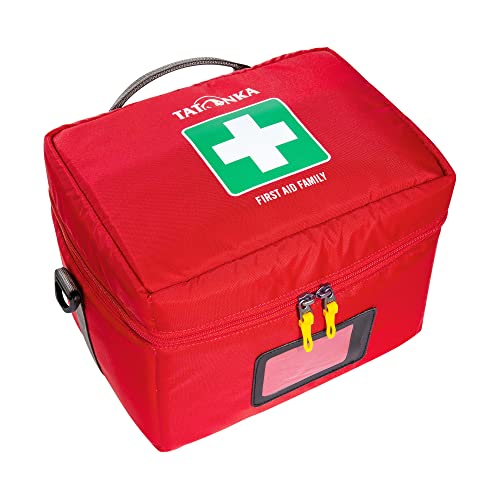 Tatonka First Aid Family (ohne Inhalt) - Erste-Hilfe Tasche zum selber Befüllen - Mit mehreren, ausklappbaren Fächern, funktionaler Unterteilung und Klappdeckel - 25 x 18 x 18 cm (red) Tatonka First Aid Family (ohne Inhalt) - Erste-Hilfe Tasche zum selber Befüllen - Mit mehreren, ausklappbaren Fächern, funktionaler Unterteilung und Klappdeckel - 25 x 18 x 18 cm (red) von Tatonka